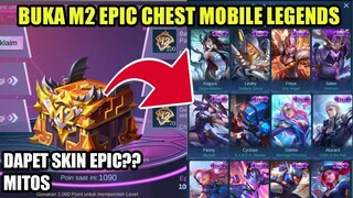 UNBOXING M2 EPIC CHEST MOBILE LEGENDS!!! AUTO DAPET SKIN EPIC