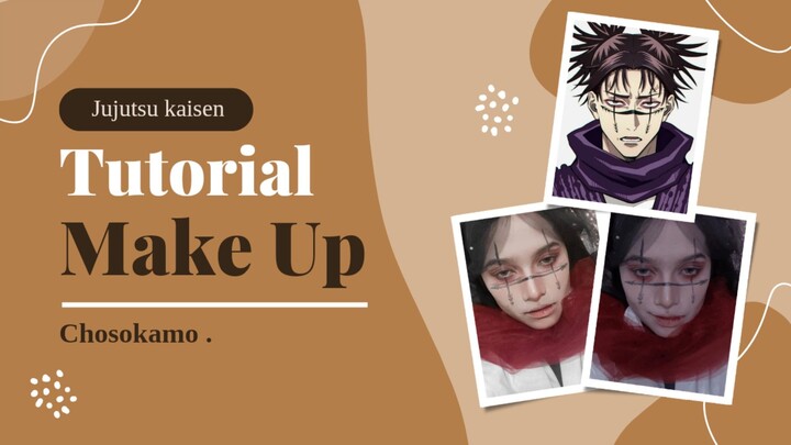 Yang suka cosplay nih liat, Tutorial makeup chosokamo jujutsu kaisen #jujutsukaisen #chosokamo