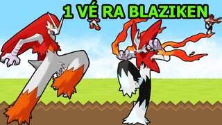 1 Vé Quay Ra Pokemon Á Thần BLAZIKEN - Pet Compact 2 Poke Đại Chiến Top Game Android Ios