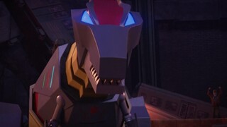Dokter Gila muncul lagi di Grimlock vs. Bumblebee di Transformers Earthspark Musim 1 Episode 17
