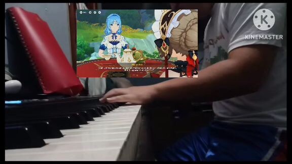 Genshin impact -Ann's Quiescents Residence piano BGM ♥️♥️♥️♥️