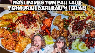 MURAH MELIMPAH! NASI RAMES  BALI SAMBAL MBEH SUPER PEDAS HALAL