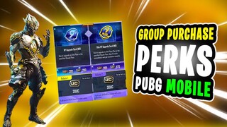 GROUP PURCHASE PERK ROYAL PASS M9 | PUBG MOBILE NEW EVENT GROUP PURCHASE PERK | HARDMANTRICKS