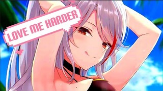 Nightcore - Love Me Harder | Lyrics