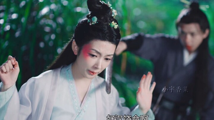 Hilarious! My brain nearly atrophied when she drew the sword for the male lead! I’ve never seen a he