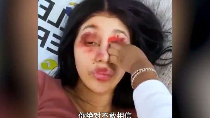 欧美rap界小品女王，完美诠释女子本刚为母则弱，卡姐的性格也就只有女儿能够血脉压制