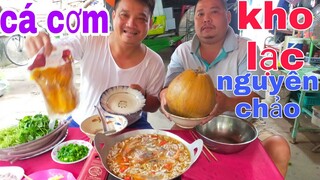 Cá cơm kho lạc nguyên chảo và ngắm Mai phôi độc lạ, siêu khủng hoành 90 cm , giá 80 triệu