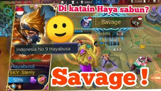 Hayasabun? Fine ! GOD MODE ON ! SAVAGE ! Stenly Hayabusa Gameplay