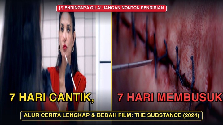 ENDINGNYA GILA! Alur Cerita THE SUBSTANCE (2024): Rahasia Menjijikkan di Balik Obsesi Awet Muda