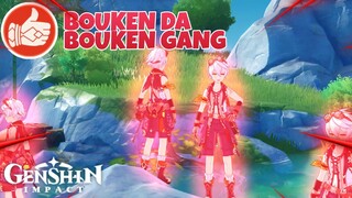 BOUKEN DA BOUKEN GANG!!! (Genshin Impact Funny Moments)