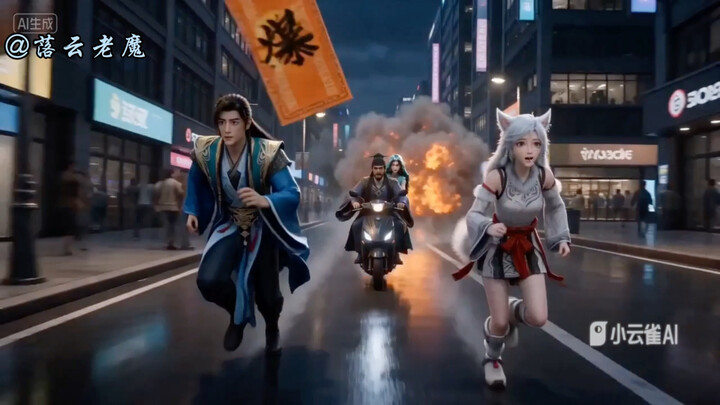 Han Li uses fake spirit stones at a KTV to pretend to experience love, and the consequences are dire
