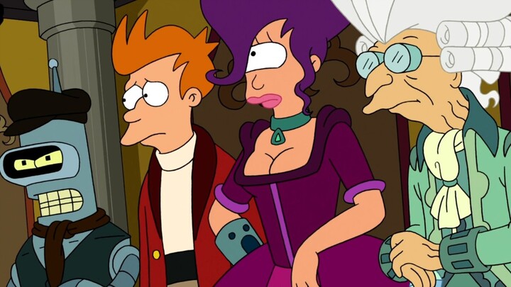Who helped Britain and almost prevented the independence of the United States? [Futurama]
