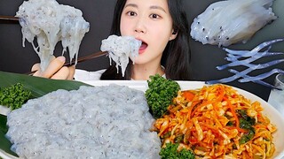 [ONHWA] Tiếng nhai của cá mồi trắng sống!🤍 Loài cá sống nhỏ nhất thế giới