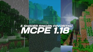 5 SHADER RINGAN FAVORITKU YANG ADA DI MINECRAFT PE ! Cobain deh...