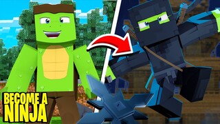 HOW TO BECOME A NINJA IN MINECRAFT! - CUSTOM NINJA