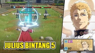 HASIL GACHA 200 TIKET & JULIUS BINTANG 5! | Black Clover Mobile