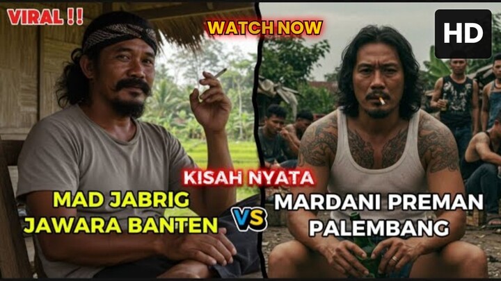 VIRAL !!! MAT JABRIG JAWARA BANTEN VS MARDANI PREMAN PALEMBANG - KISAH VIRAL - HIBURAN