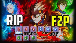 [RIP F2P] Half Anniversary Summary Ultimate Guide - Black Clover M