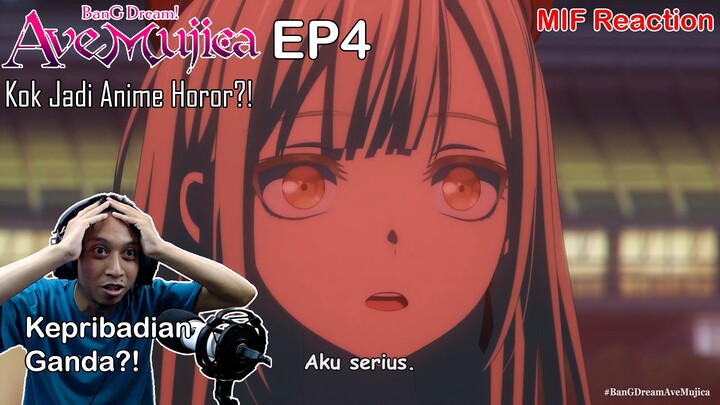 [ID Blind Reaction] BanG Dream! Ave Mujica EP4 - Kok Jadi Anime Horor?!