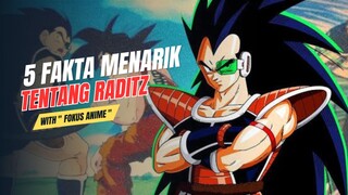 5 Fakta Menarik Tentang RADITZ | Keluarga Goku Dragon Ball