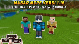 CARA MABAR 3-5 PLAYER TERBARU/ MULTIPLAYER MCPE 1.16 - TANPA HP TUMBAL