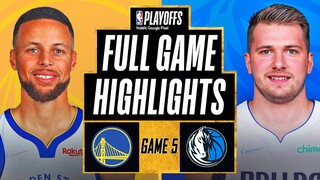 GOLDEN STATE WARRIORS vs DALLAS MAVERICKS FULL GAME 5 HIGHLIGHTS | 2021-22 NBA Playoffs NBA 2K22