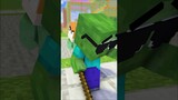 Monster School : Alex Troll Baby Zombie And The End - Minecraft Animation #shorts