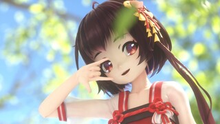 【Quartz Lingyuan MMD】Look at this little bird AWSL (original model distribution)