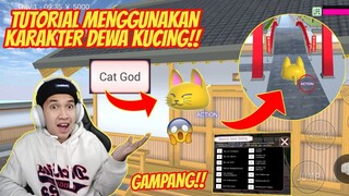 TUTORIAL BISA MENGGUNAKAN KARAKTER DEWA KUCING!! DI SAKURA SCHOOL SIMULATOR UPDATE TERBARU