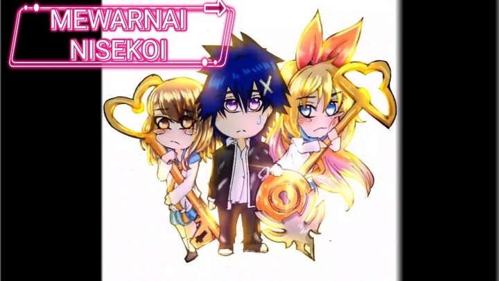 mewarnai nisekoi dengan lagu KPOP