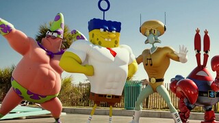 The first 3D movie version of "SpongeBob SquarePants", I will save this selfish garbage world