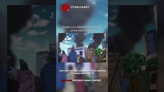 Dude is out there to recreate one of the historic event #anime #shorts #animeedits #animememes