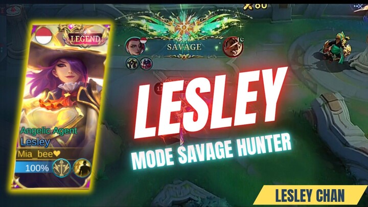 LESLEY MODE BERBURU SAVAGE