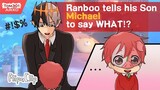 Ranboo teaches his SON MICHAEL to say ..... &*%@#!!  what now?? | Short Ranboo and Michael Animatic