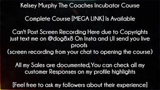 Kelsey Murphy The Coaches Incubator Course download