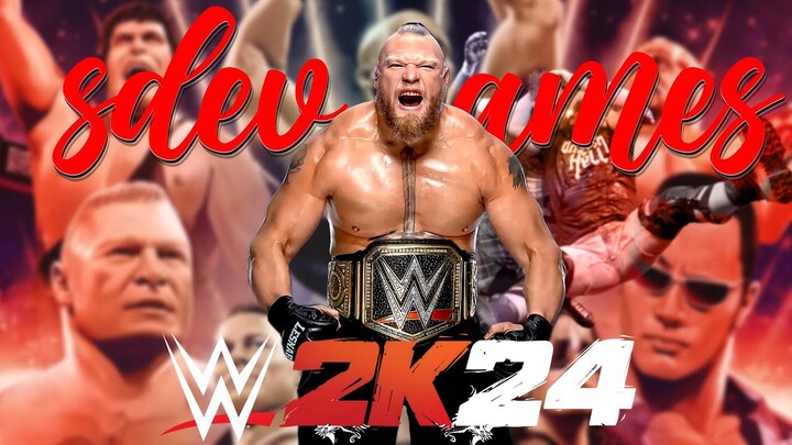 Brock Lesnar's Reign of Terror: WWE 2k24 - WWE 2k24 Live!