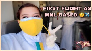 UNANG LIPAD SA MNL | (Flight Attendant Vlogs)