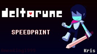 Deltarune Speedpaint | Kris, Hero of Light | AmenKing1999