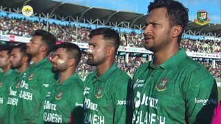 আমার সোনার বাংলা (জাতীয় সঙ্গীত) The National Anthem Of Bangladesh in HD on Cricket Stadium