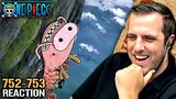 One Piece Episode 752 & 753 REACTION