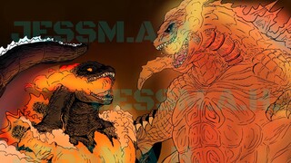 【哥斯拉】（恶搞）当红莲哥斯拉登场时放错了BGM