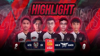 HIGHLIGHT ALTER EGO VS KING OF GAMERS [ESL Community Clash - VALORANT]