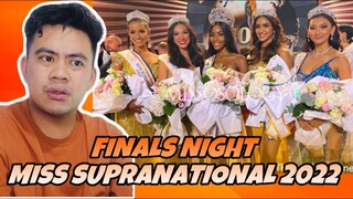 ATEBANG REACTION | MISS SUPRANATIONAL 2022 FINALS NIGHT #misssupranational2022