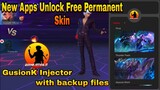 NEW GUSSION INJECTOR | SKIN INJECTOR UNLOCK PERMANENT SKIN | WITH BACK UP FILES | NO BAN | MMLB 2021