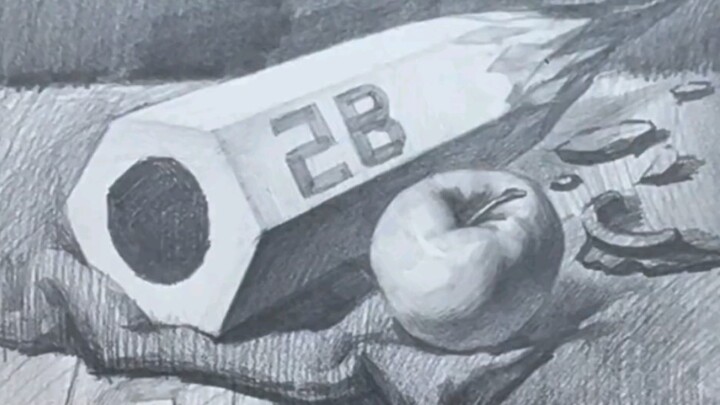 这张离题的素描试卷该给多少分