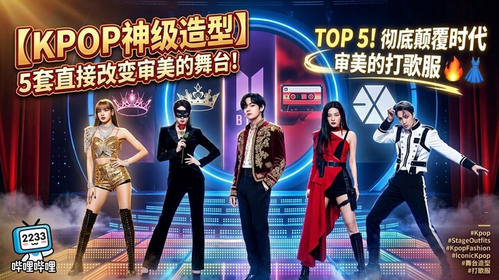 【KPOP神级造型】盘点5套直接改变Kpop审美/封神的大热舞台造型！哪一套是你的意难平？🔥✨