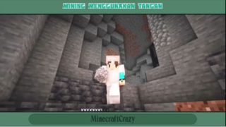 MINECRAFT - SUPER KUAT MINING GA USAH PAKE ALAT LANGSUNG PAKE TANGAN!