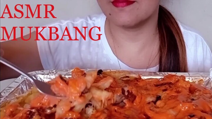 ASMR MUKBANG LOADED CHEESY FRIES | HOMEMADE | EATING SHOW | NO TALKING