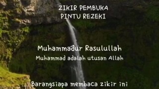 zikir pembuka pintu rezeki