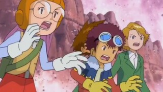 Digimon 02: Super Terbakar! Armor VZimon berevolusi menjadi Thunderdramon, membunuh Mechanical Greym